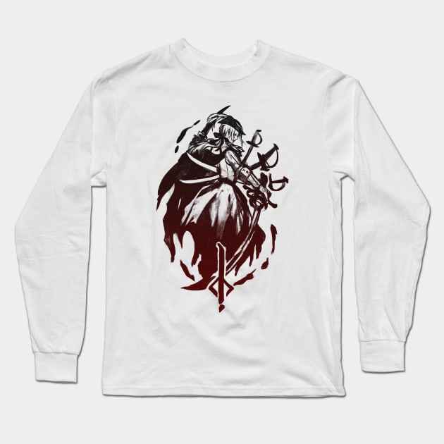 Lady Maria - Inkborne Long Sleeve T-Shirt by Kuyuan